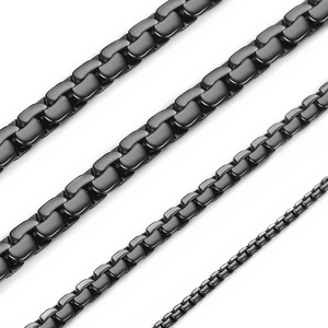 【数量限り】[ChainsHouse] ネックレス メンズ チェーンのみ サージカルステンレス シルバー 金属アレルギー対応 錆びない