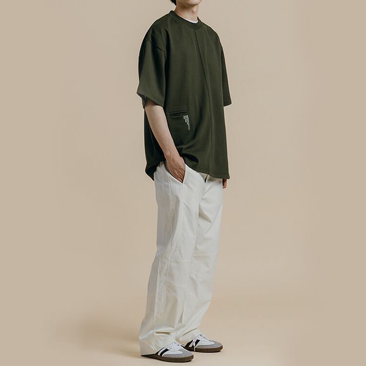 ★HEAVYWEIGHT DOUBLE COLLAR POCKET T-SHIRT　　　A0540