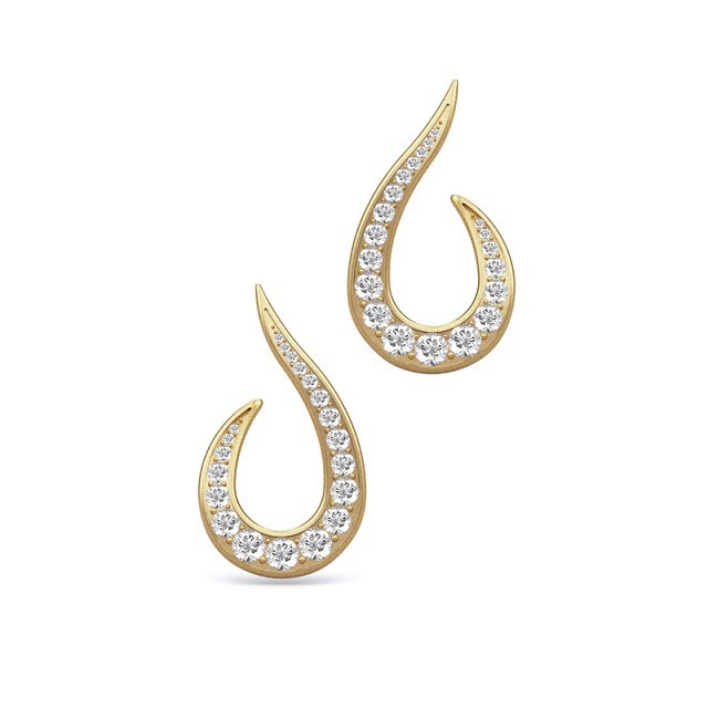 JULIE SANDLAU SWAN EARRING