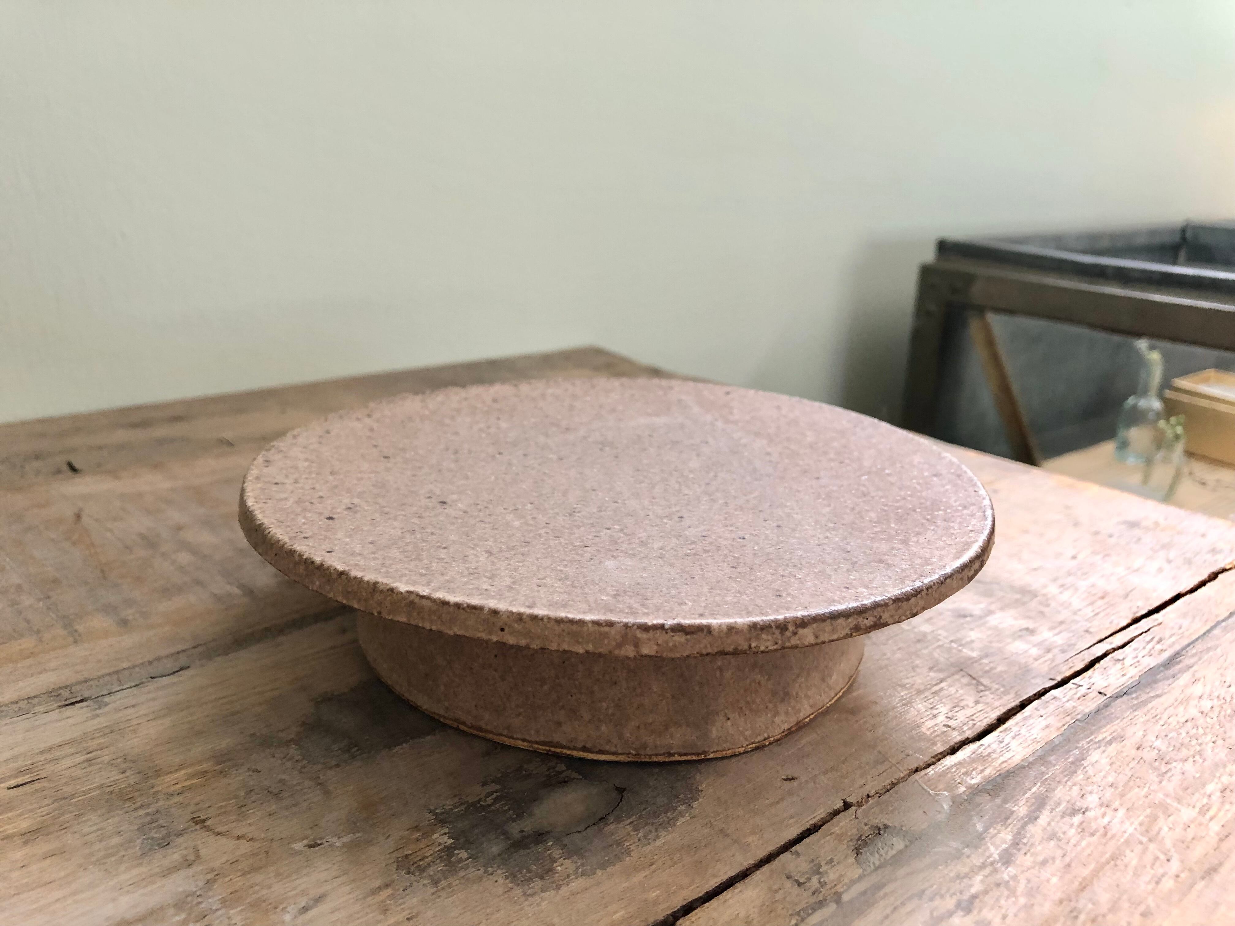 バクキルン/浜田悠子 台付丸皿c.