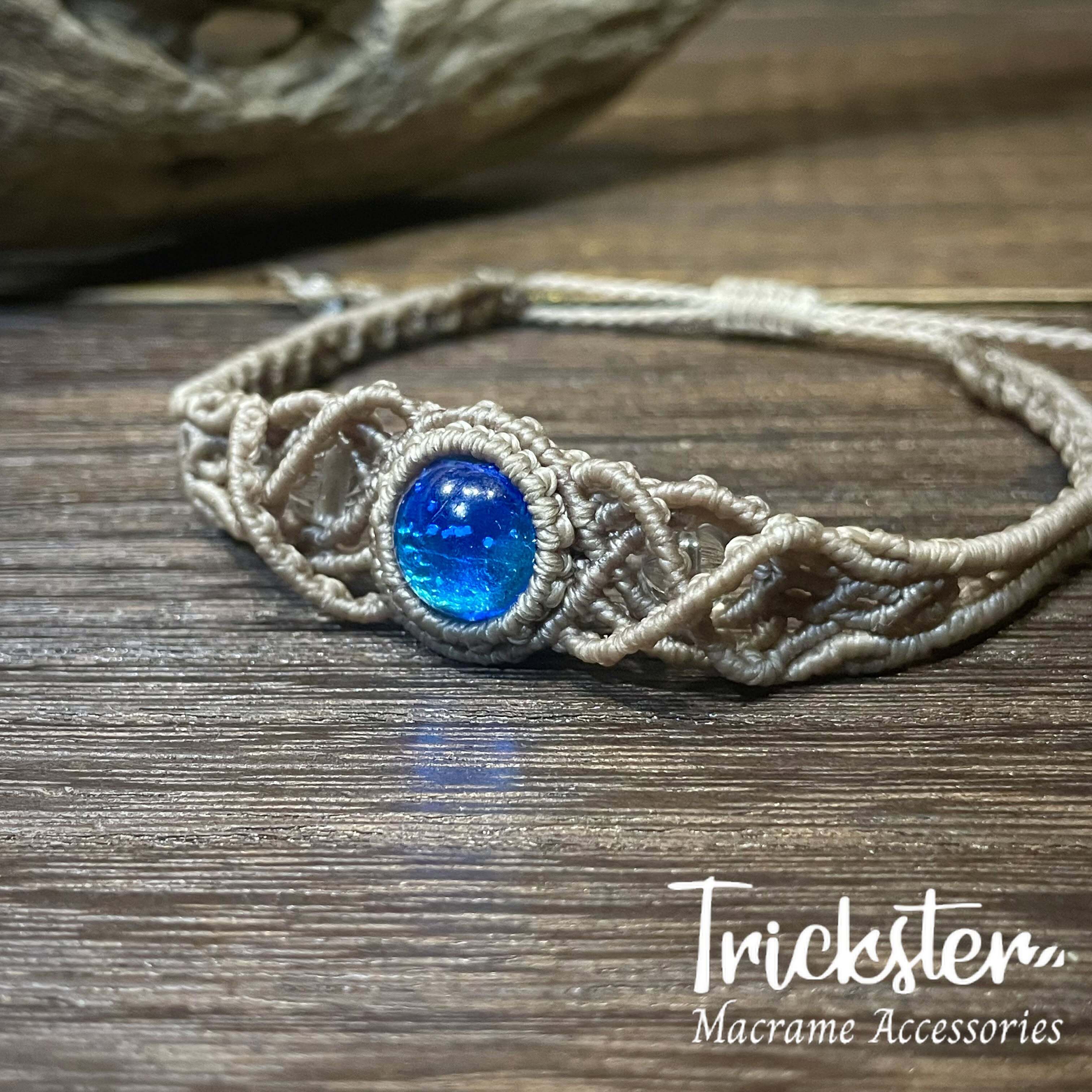 アメジスト マクラメ ブレスレット アメジスト マクラメブレスレット B69 | Trickster マクラメ