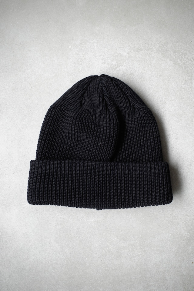 [Select Brand] Combed Cotton / Standard Knit Cap (BLACK)