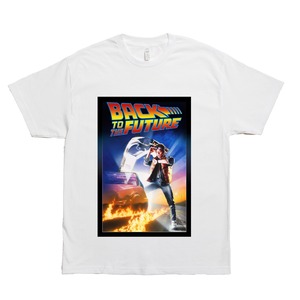 Back To The Future Poster S/S Tee  (white)