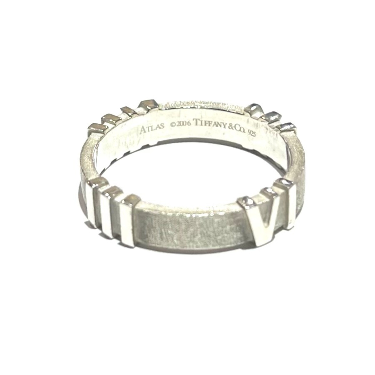 TIFFANY&CO】【19号】2207 アトラスリング指輪 2006年限定／シルバー 