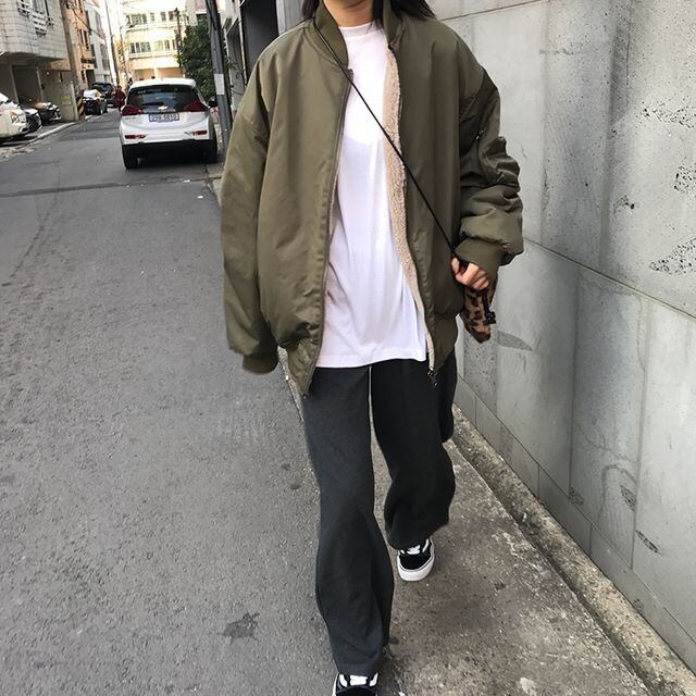 予約販売】MA-1ジャケット レディース リバーシブル 2WAY ミリタリー