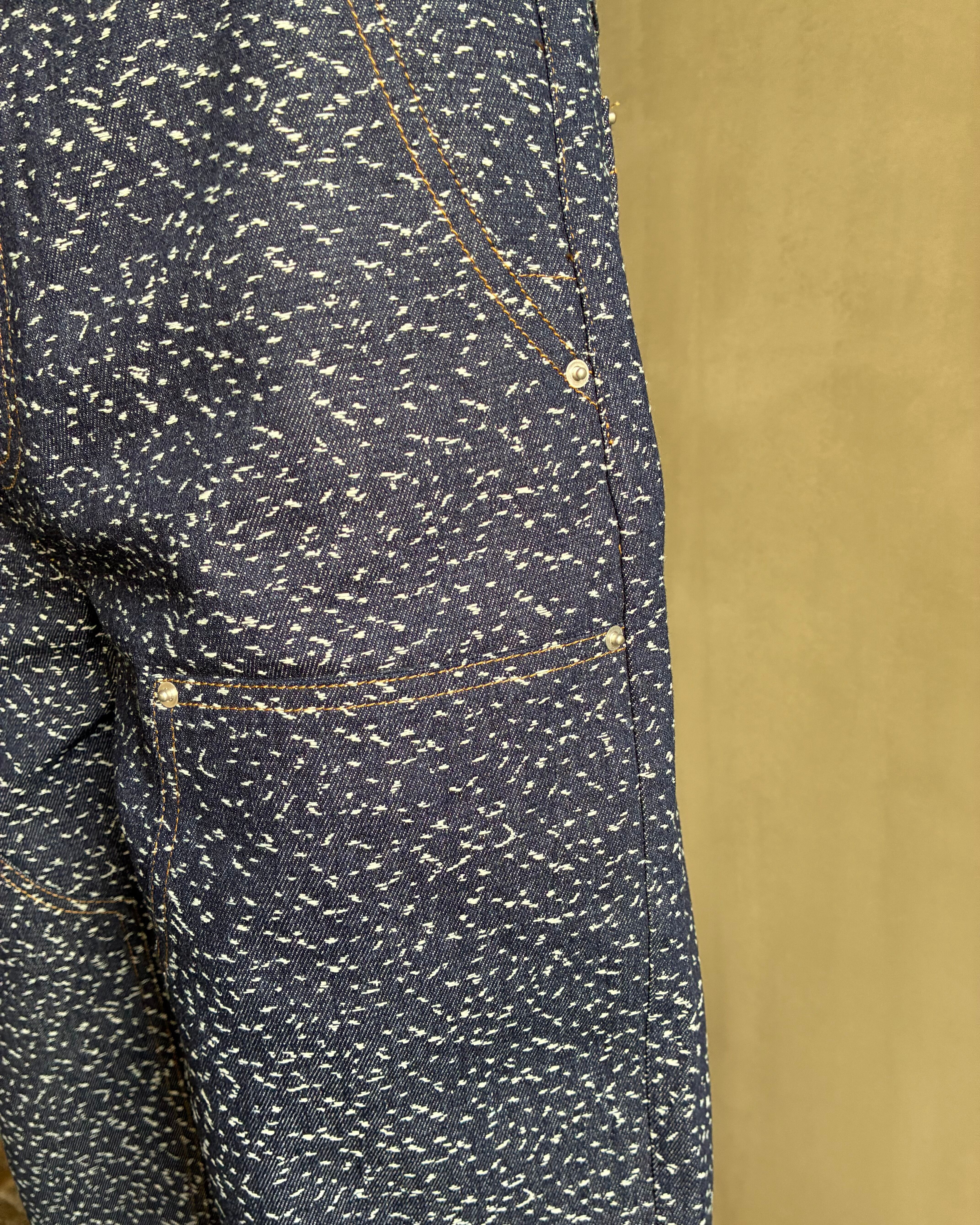 plateau studio【Double knee camo -Denim-】 | nnuudd