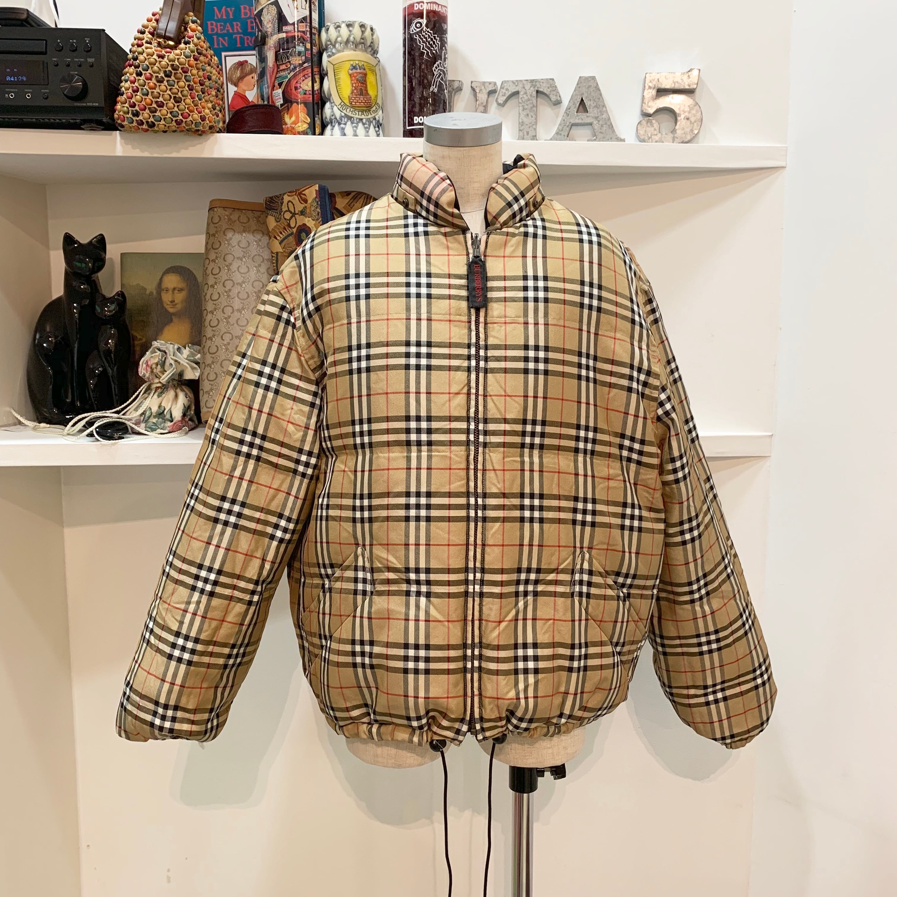 Burberry/down/outer/black/バーバリー/ダウン/リバーシブル/ノバ ...