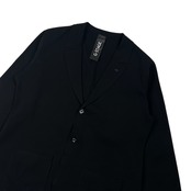 G-STAGE ジーステージ ジャージー 2B テーラードジャケット 4L/ブラック メンズ