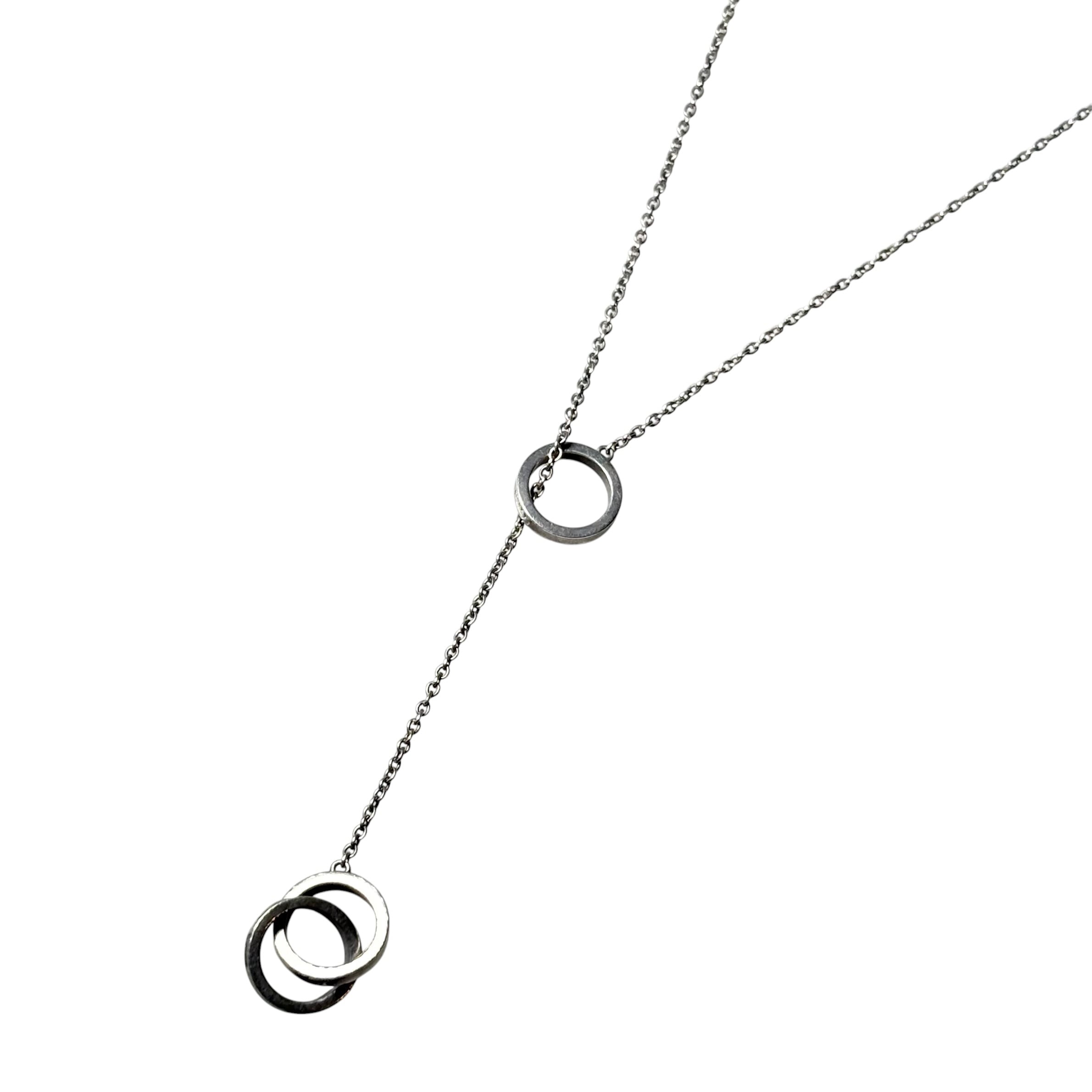 PATRICK COX silver necklace set with rhinestone | NOIR ONLINE