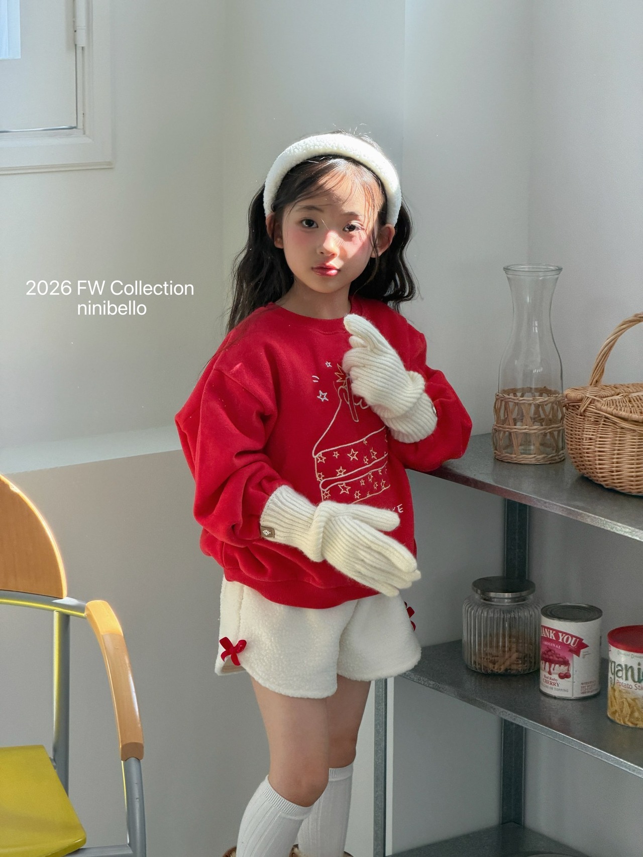 ニニベロ / ninibello / メレンゲヘアバンド / 韓国子供服 / キッズ / 26winter〖取寄〗*FREE*