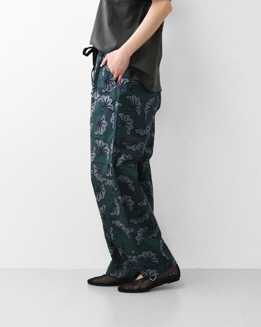 LE GLAZIK [ル・グラジック] BATIK EASY PANTS [LG-E0048BTK