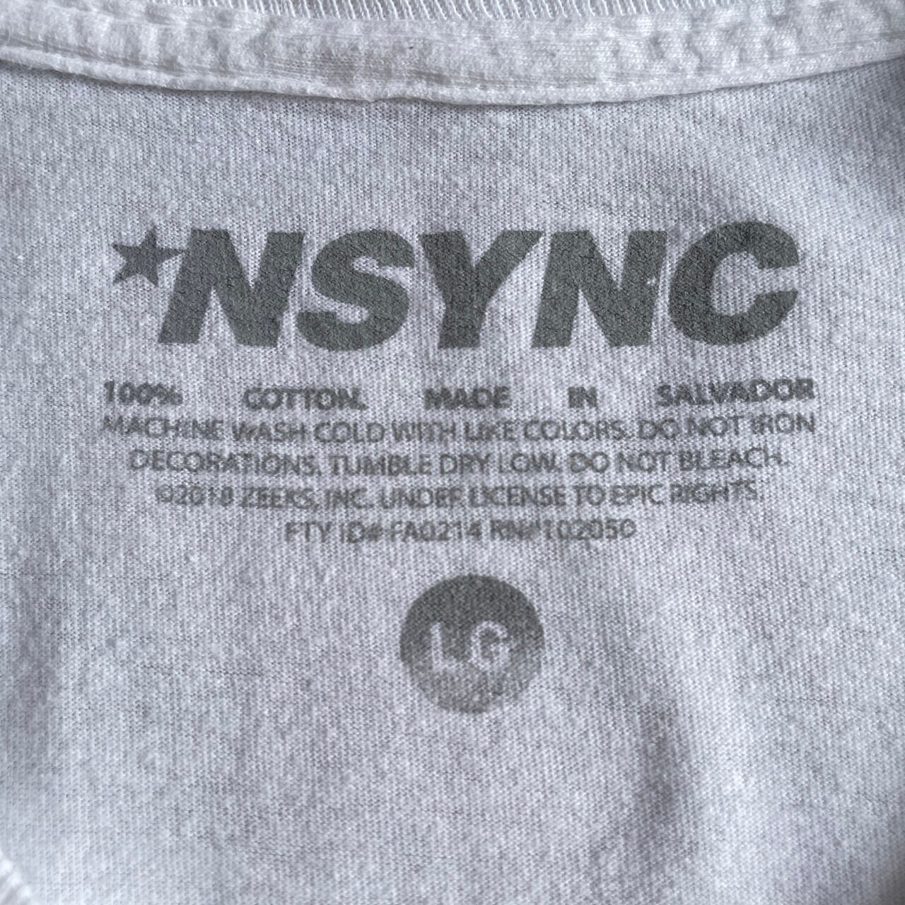 NSYNC インシンク フォトプリント Tシャツ Y2K ヴィンテージ M NSYNC インシンク フォトプリント Tシャツ Y2K ヴィンテージ M Vintage