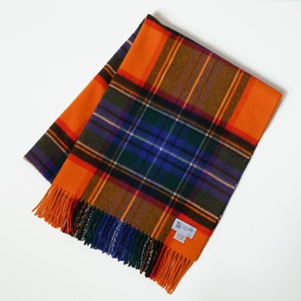 Johnstons カシミヤ大判ストール ユナイテッドアローズ別注 オレンジ