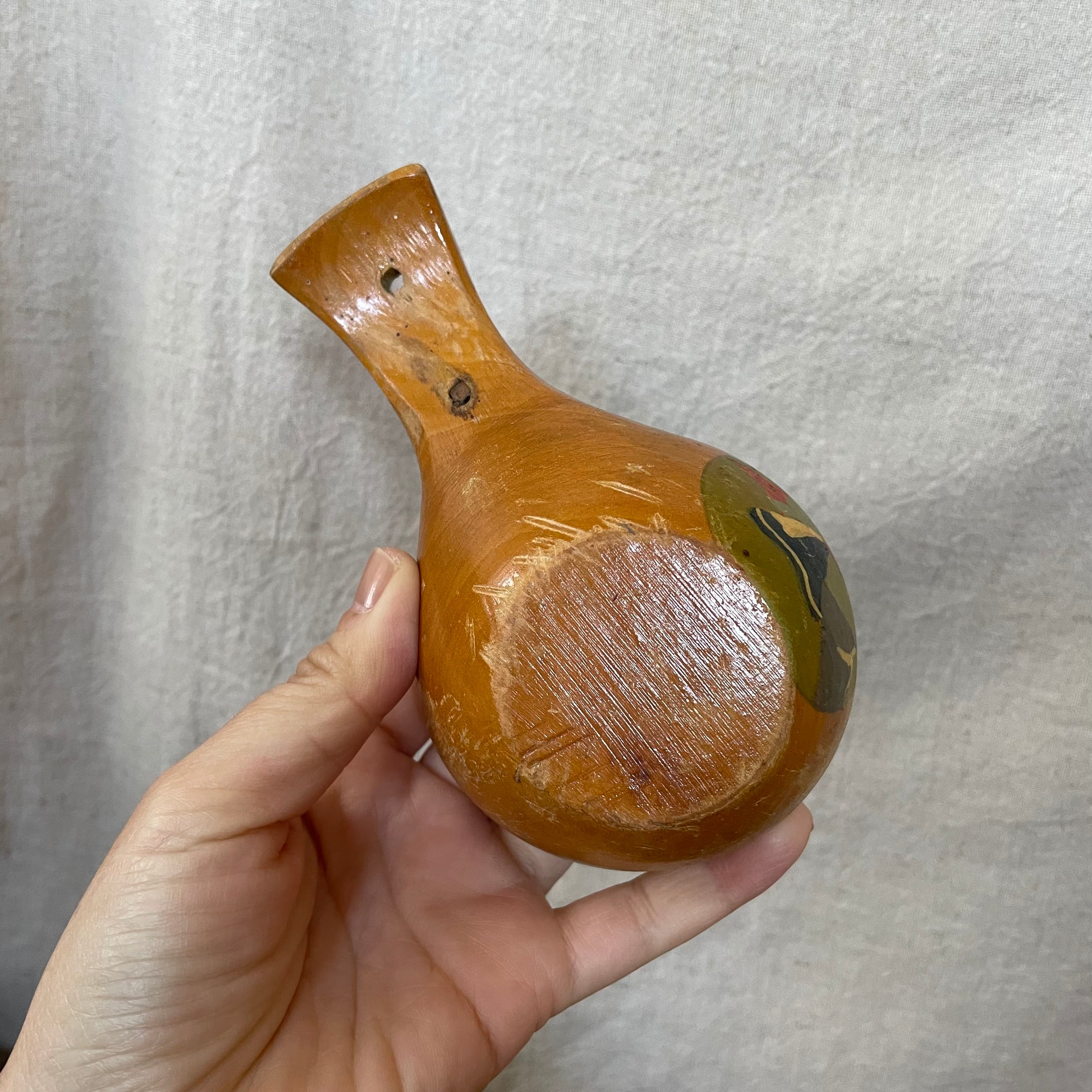 絵の描かれたククサのようなもの | tsuitachi craft&brocante