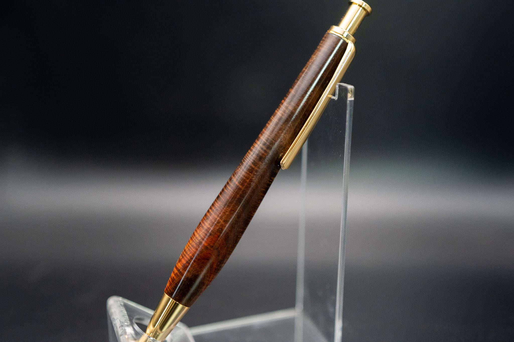 S*a様 ☆ 金木犀さん シアメースローズウッド ボールペン 新品☆ 21世紀最高峰の材】サイアミーズローズウッド マイクロカーリー 極上