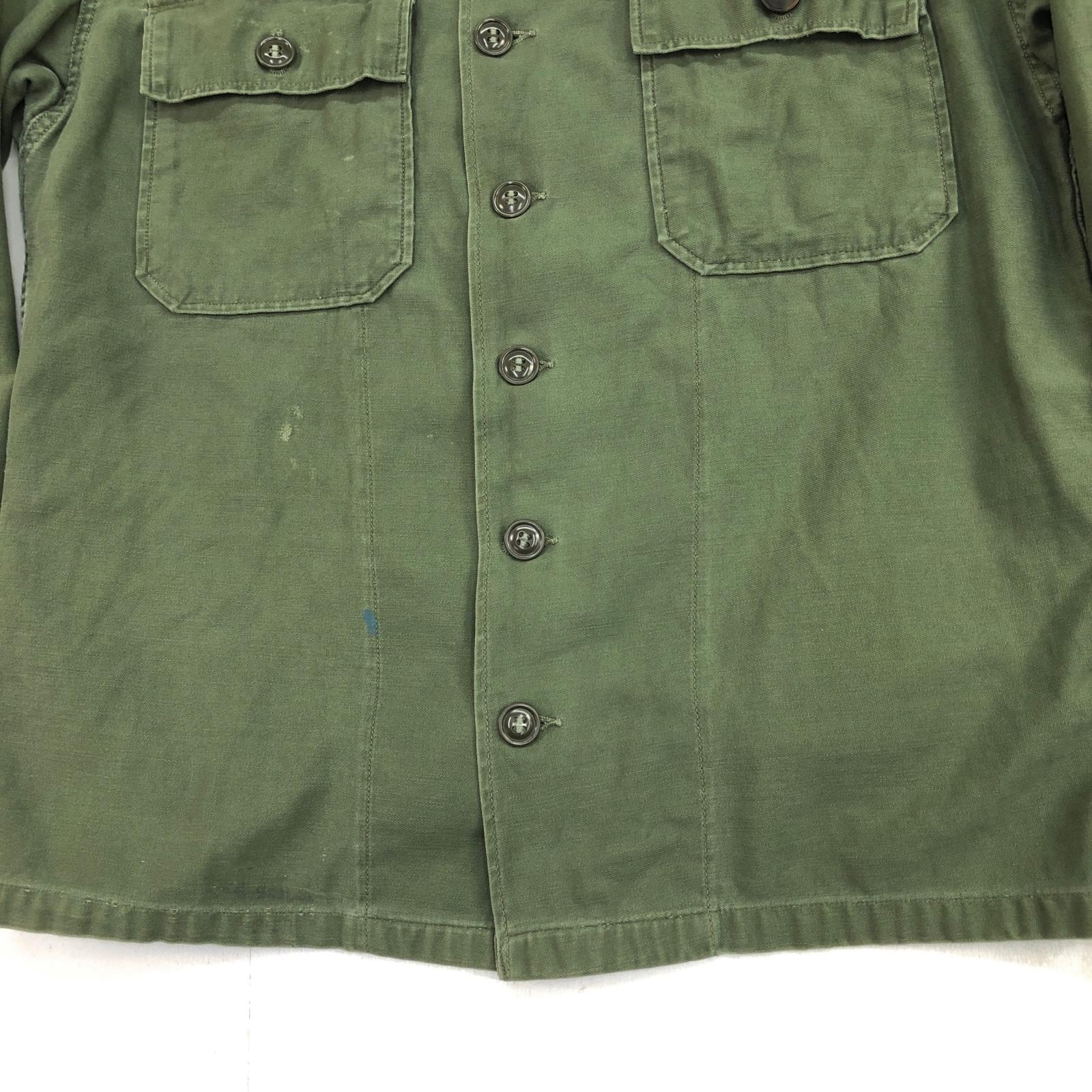 U.S.ARMY 50−60年代 USA製 OG-107 ユーティリティシャツ UTILITY