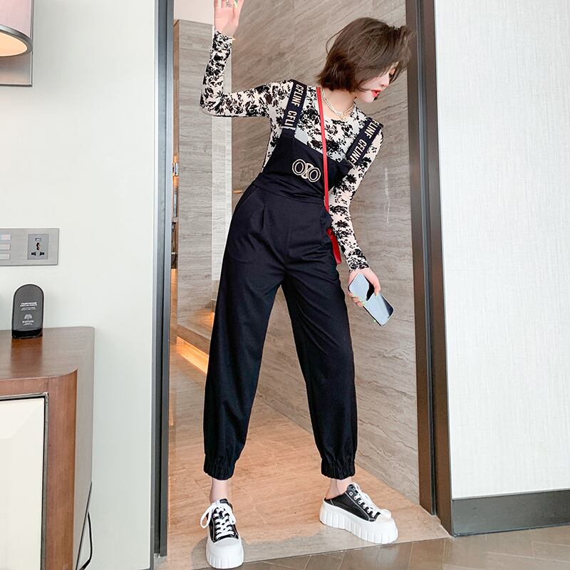 プリント刺繍パターンパンツ オータムスタイル 秋物 MIUCO27097986223