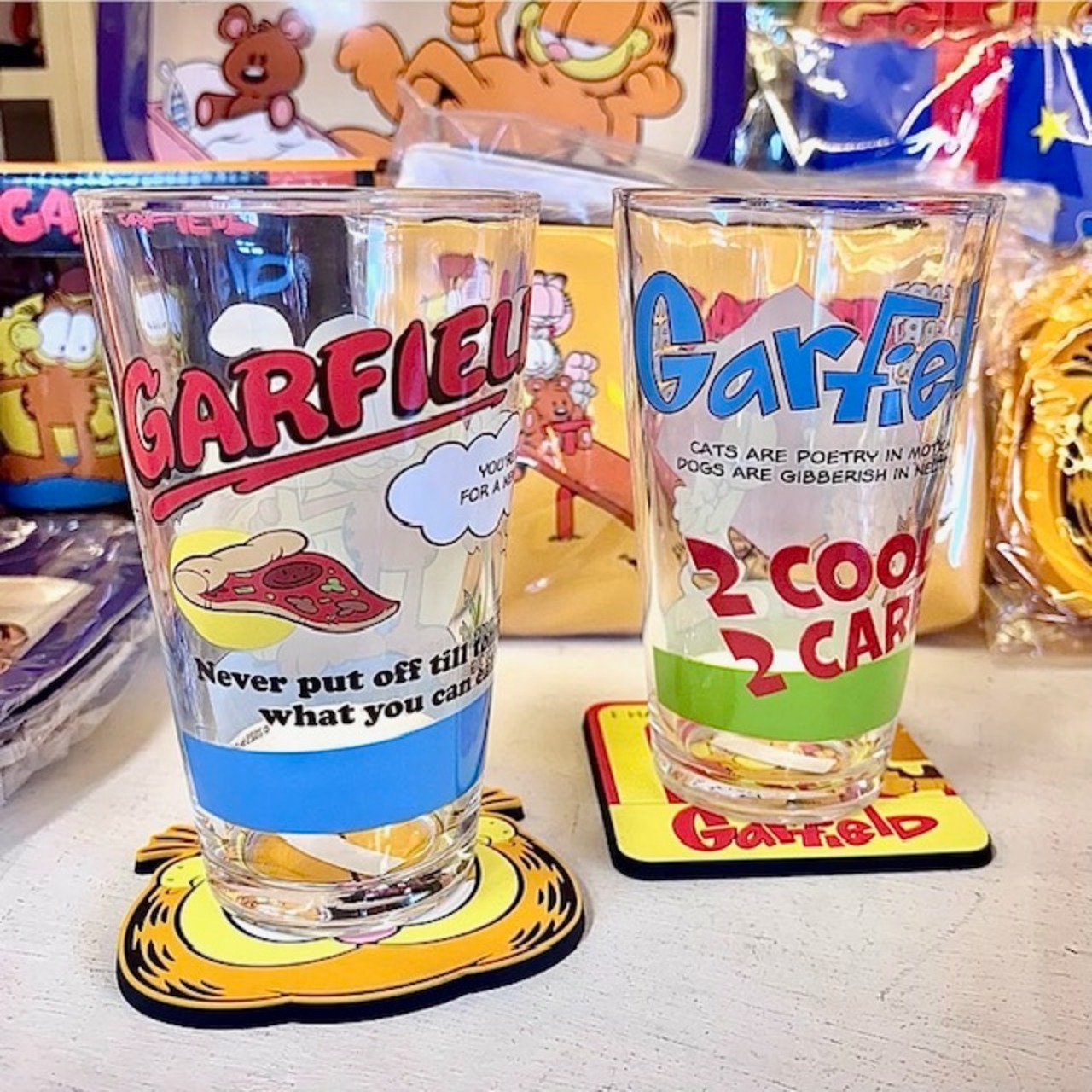 【BETTYBOOP & GARFIELD】ラバーコースター