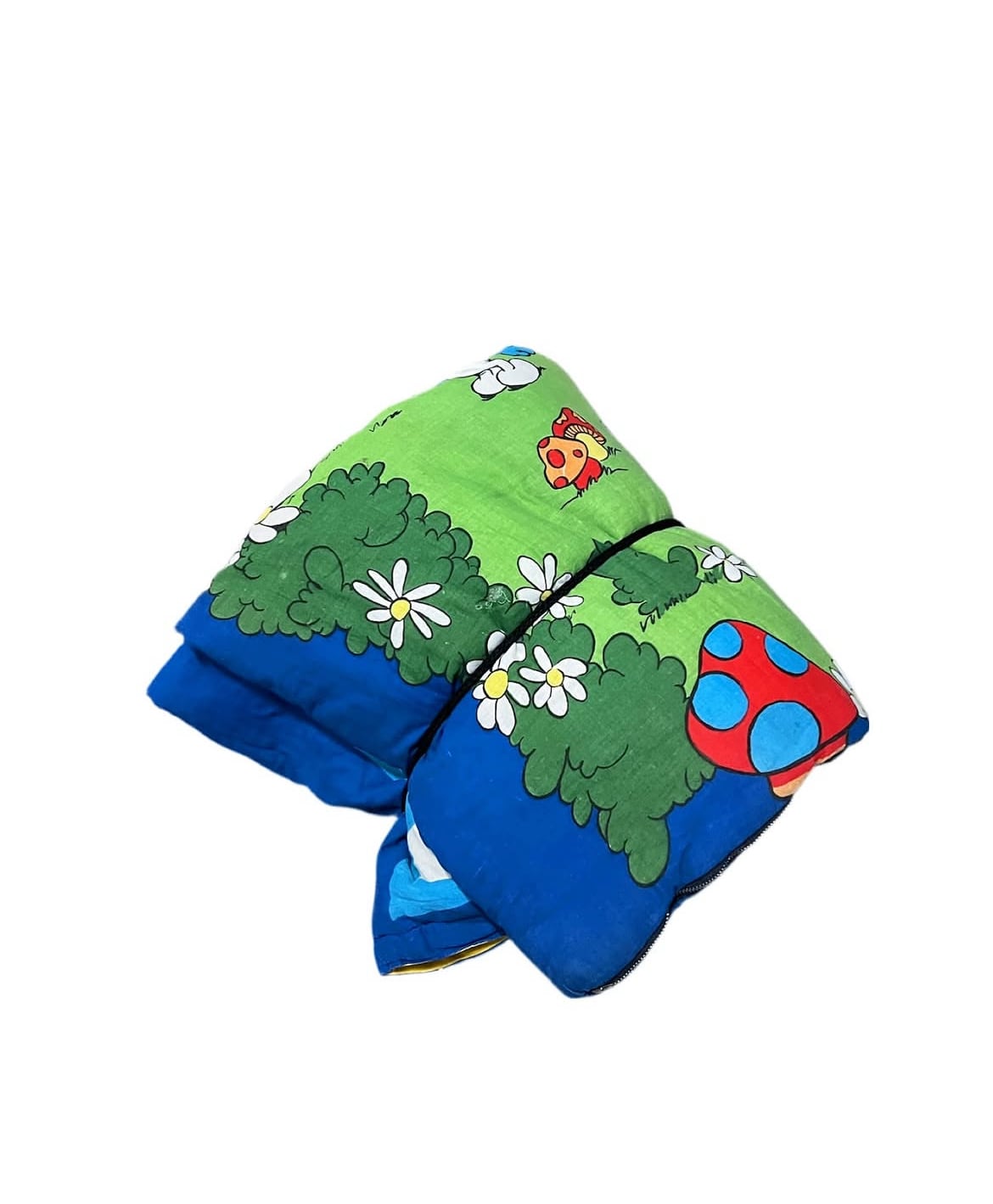 70s　80s　WENZEL USA 寝袋　シュラフ リバーシブル　ビンテージ 80's WENZEL inc. SMURF sleeping bag 【one size】 | JUKEBOX