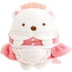 【ロット販売】【3入】すみっコぐらしてのりぬいぐるみシロMV45101(7451607)