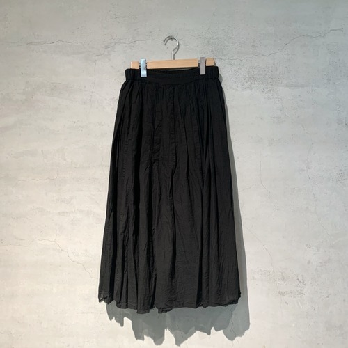 【pas de calais】コットンリネンナチュラルローン タックドスカート / No.7467