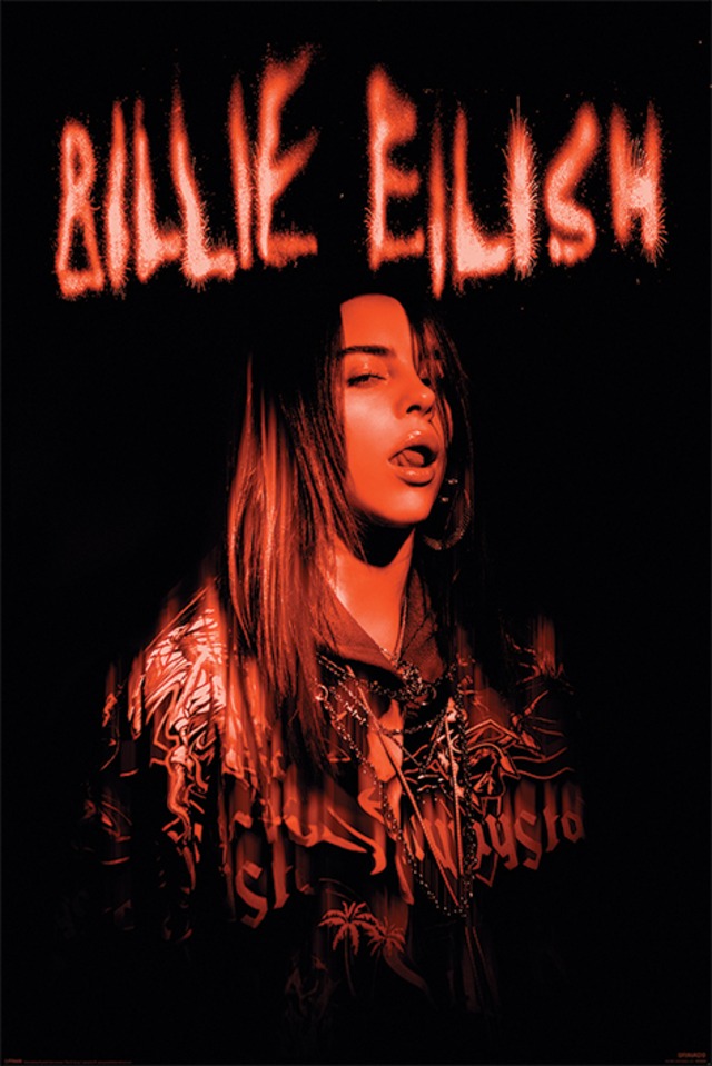 ビリー・アイリッシュ　Billie Eilish (Bling)　  　  輸入ポスター　61cm x 91.5cm POSP34631