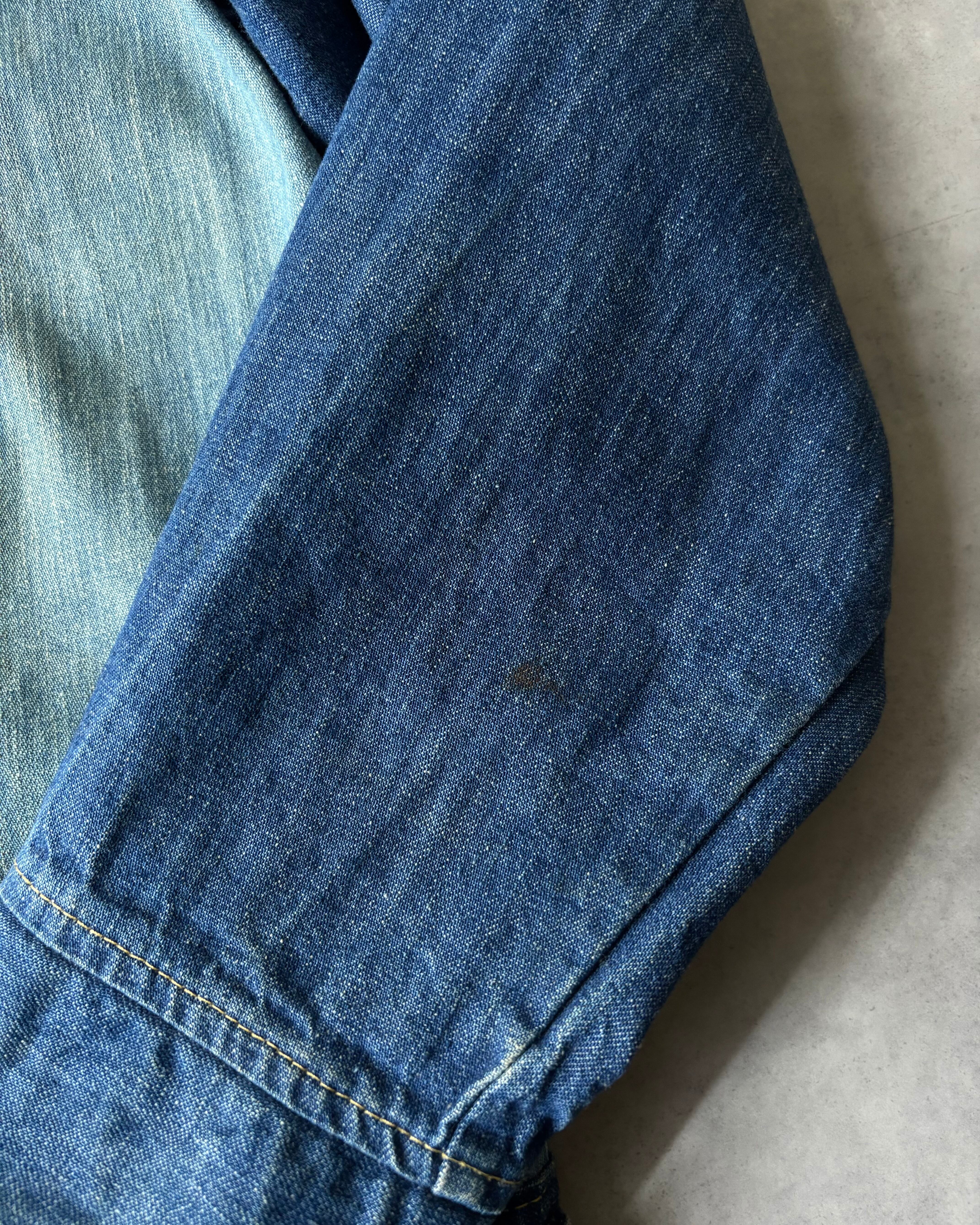 70s WRANGLER 2tone Denim Jacket 