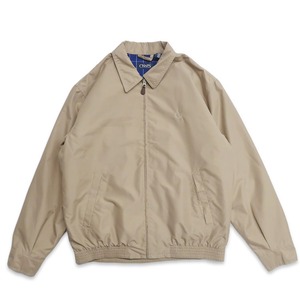 古着 チャップス CHAPS スウィングトップ ジップアップジャケット ブルゾン ベージュ ブラウン系 表記：M　gd409043n w60409