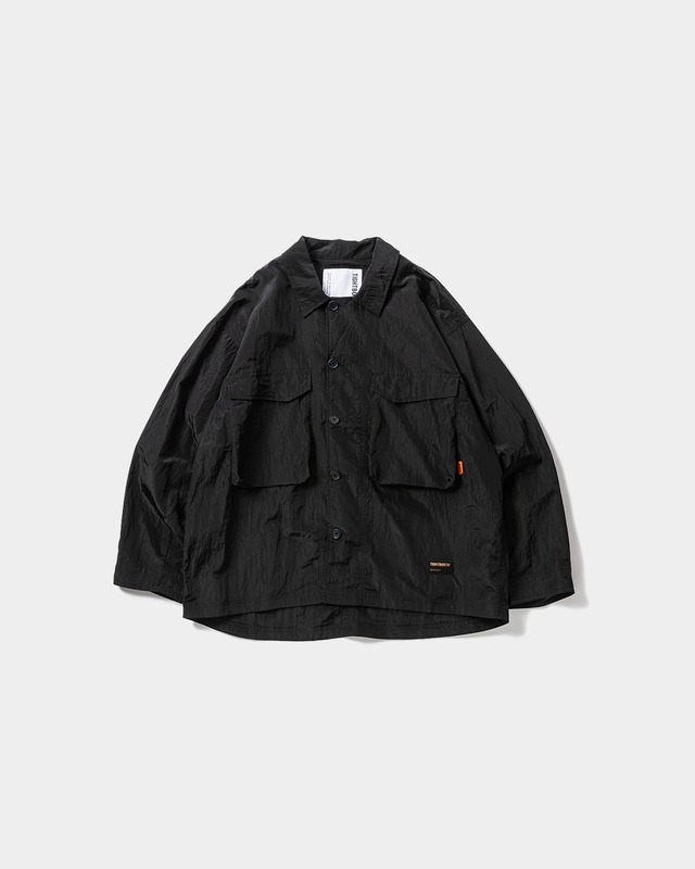 TIGHTBOOTH / METALLIC BDU SHIRT / BLACK