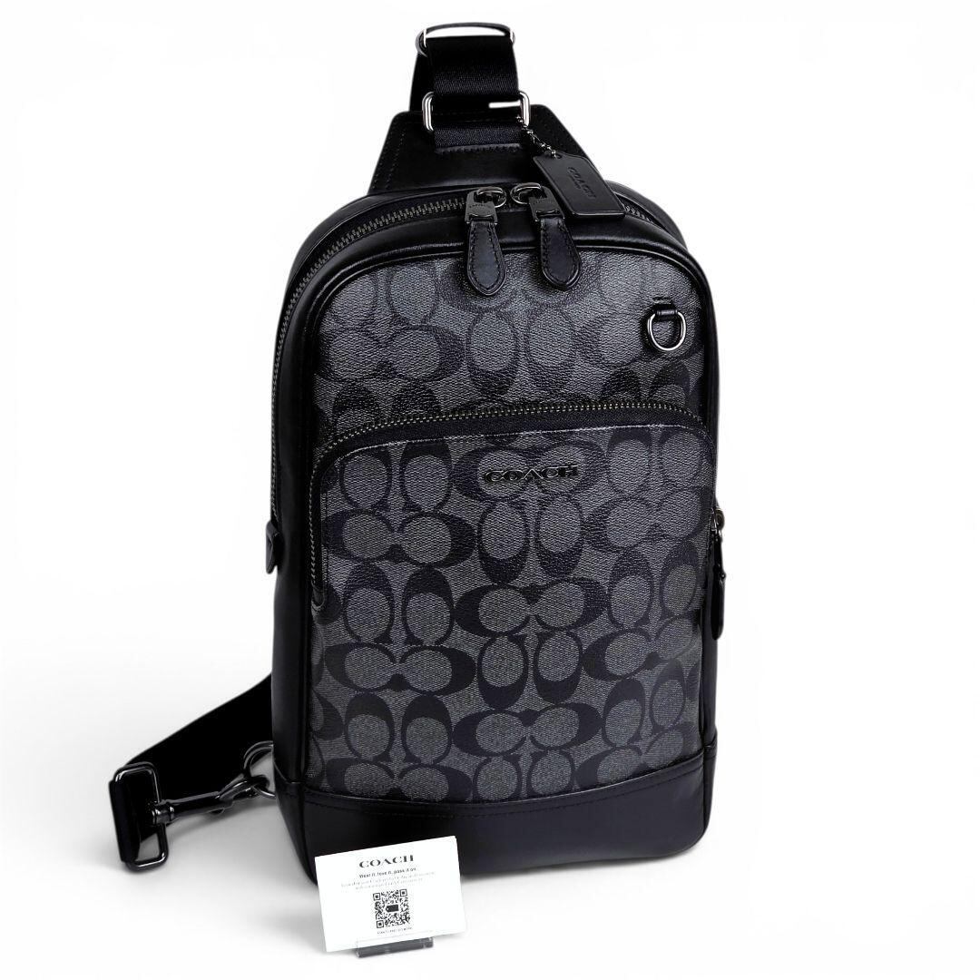 COACH コーチ シグネチャー グラハム パック ボディバッグ C2932 | BARIS