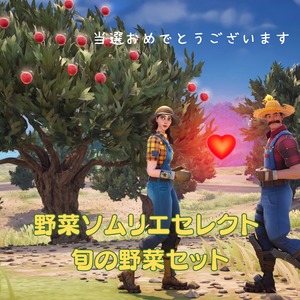 【カスタムマッチ景品専用】SmallSunlight 旬の野菜セット（5品）送料込み