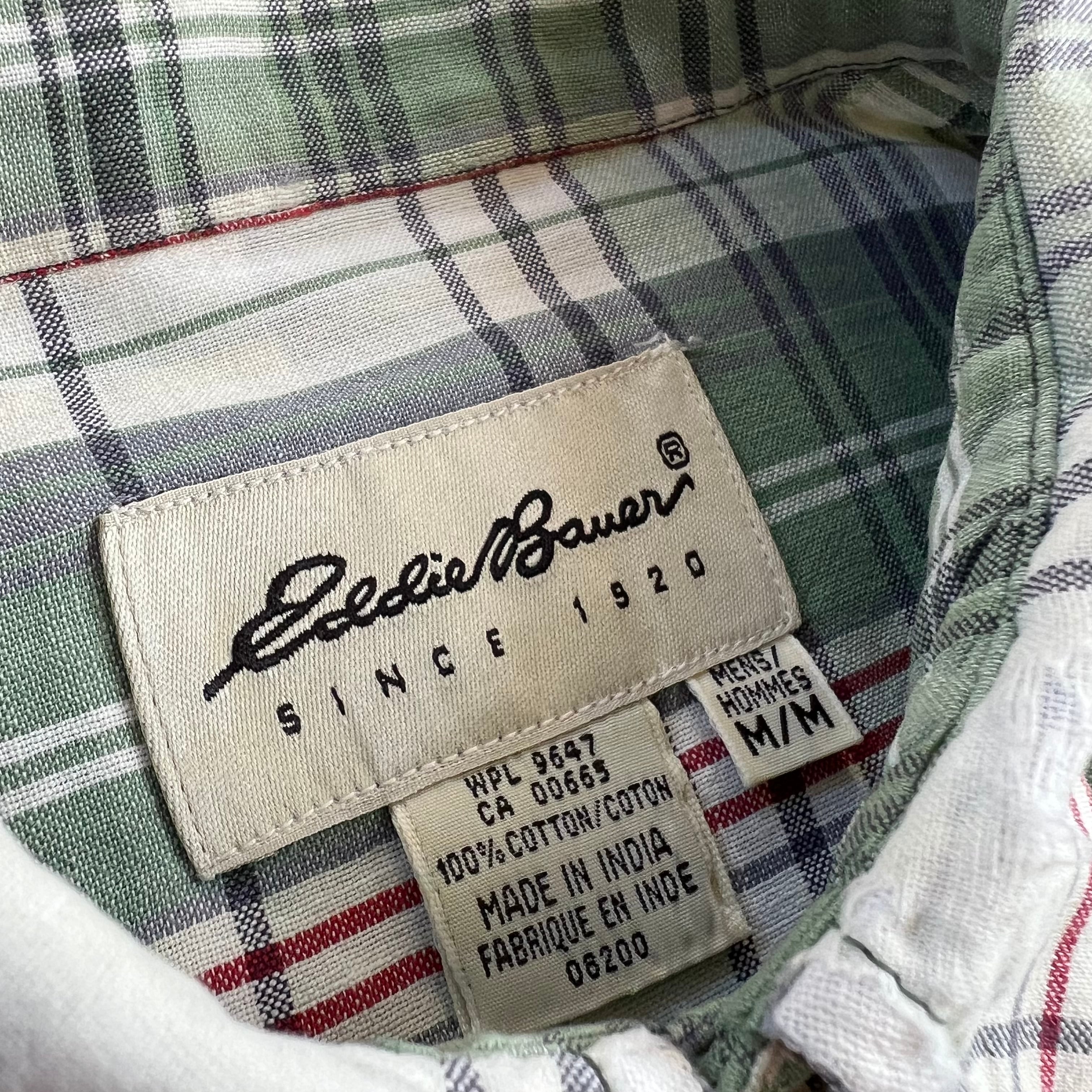 エディーバウアー Eddie Bauer 長袖 チェックシャツ メンズXL /eaa367578