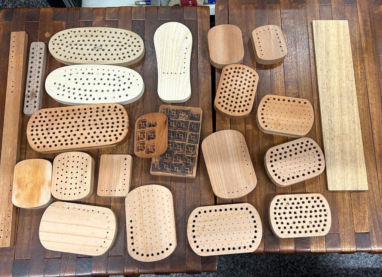 ブラシ製作に⾄らなかった⽊地のセット【つめあわせ】