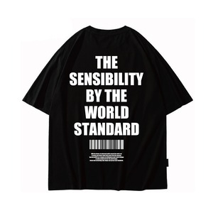 WORLD STANDARD/クルーネックプリントTシャツ/WSHT-055