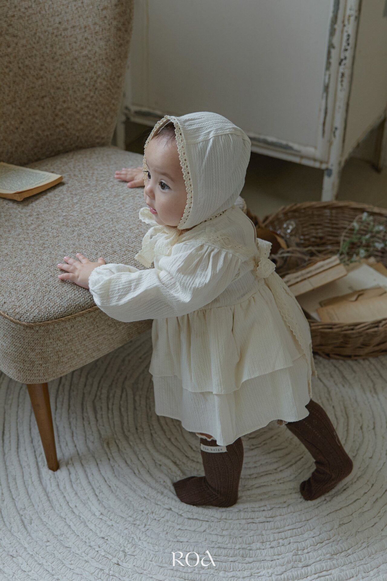 Eva Roa 【即納】Eva rompers & bonnet / Roa | HAON