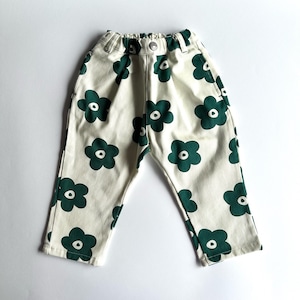 Warm AOP Pants【90-130cm】Flower
