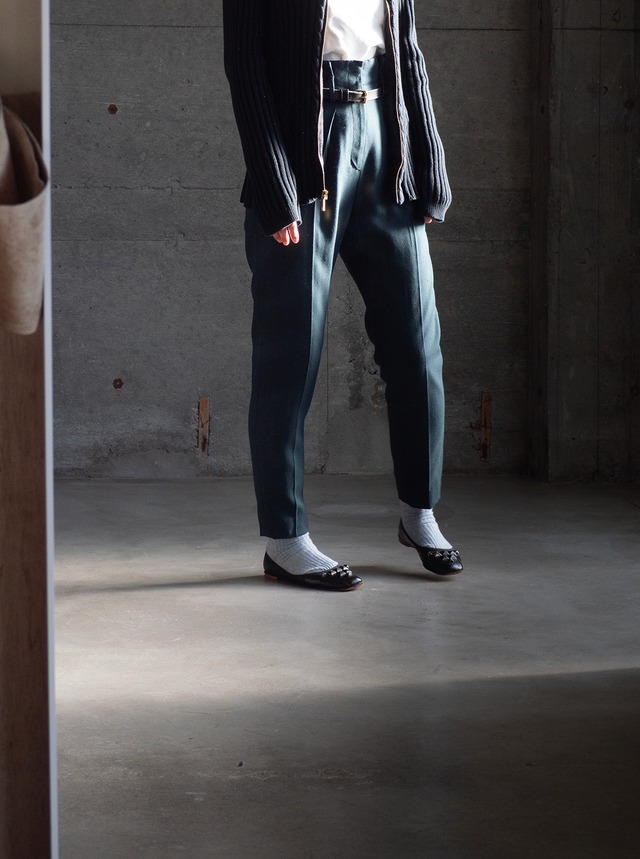 "K.T KIYOKO TAKASE" used Wool amunzen trousers