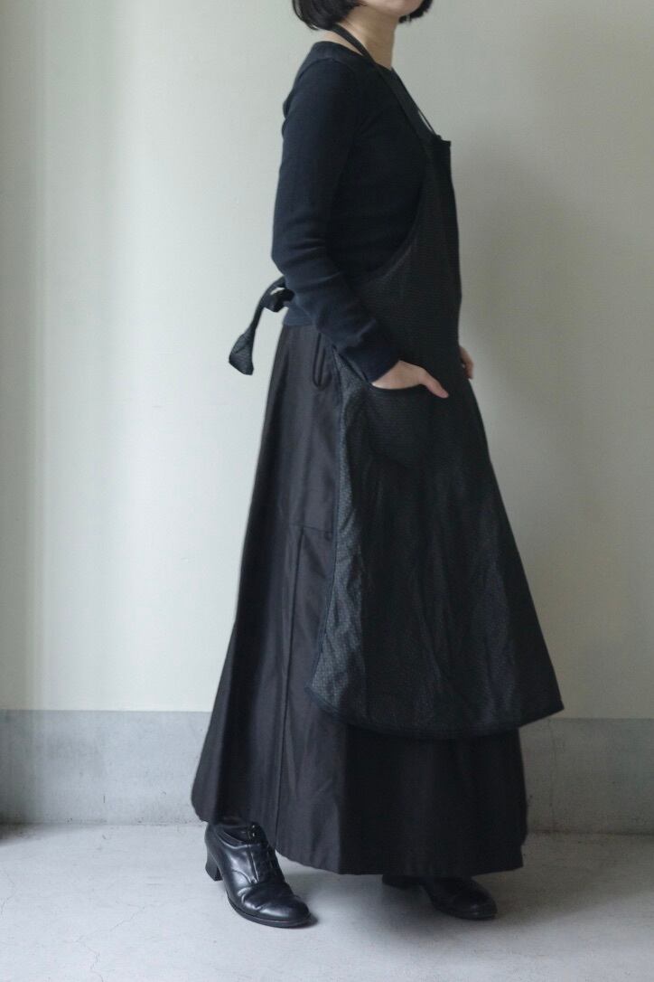VINTAGE ヴィンテージ / APRON (BLACK PRINTED) | genre