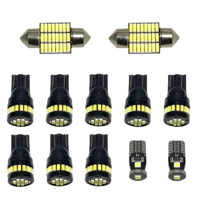 GDJ/GRJ/TRJ150系 ランドクルーザープラド TX(ランクル) 超豪華版 適合パーツ T10 LED ルームランプセット ナンバー灯 ウェッジ球 トヨタ