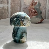 オーシャンジャスパー*マッシュルーム6*天然石インテリア*置き物