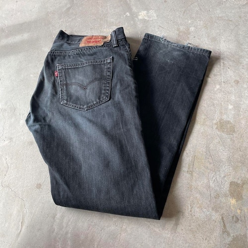 Levi's / 501 black denim pants size34×34