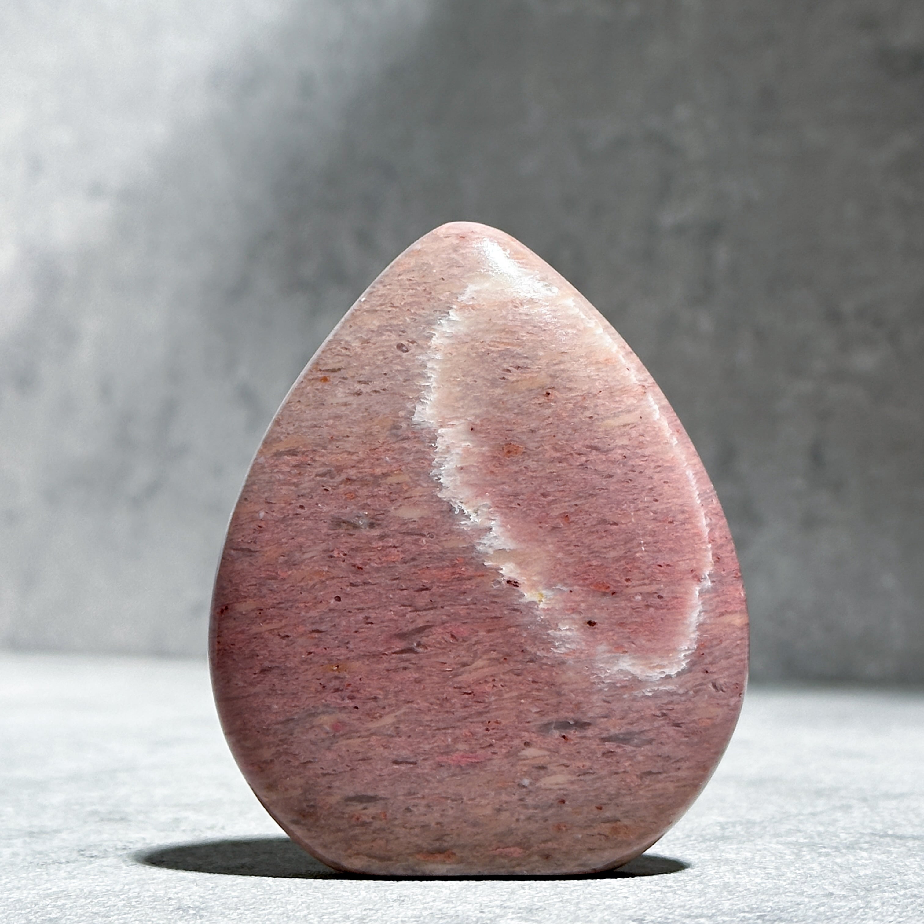 ピンクアメジスト　 雫 ピンクアメジスト フリーフォーム 雫 ドゥルージ 天然石