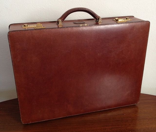Fendi Leather Trunk Case