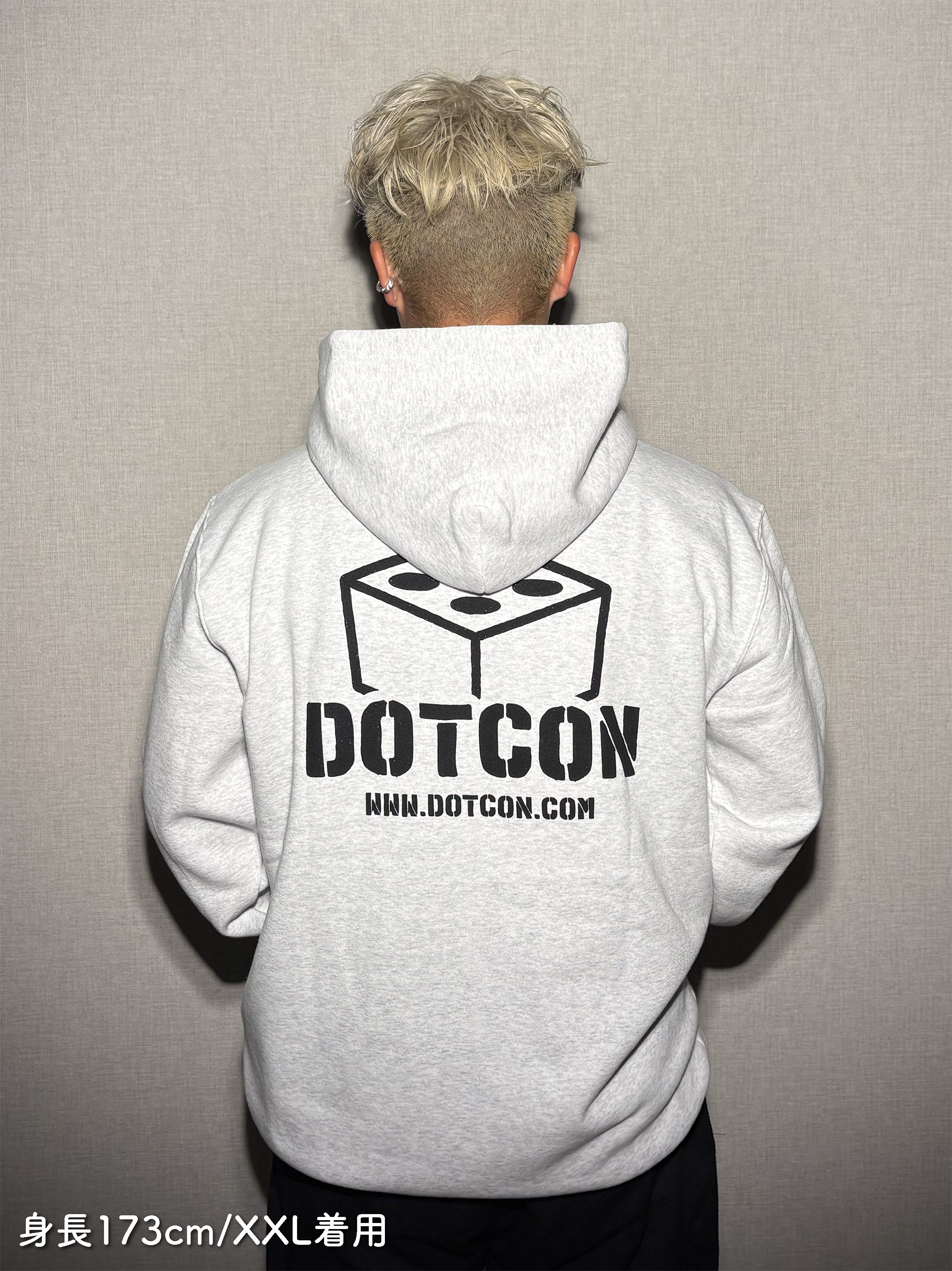 小澤着用Dotconパーカー(グレー) | PUMPMAN公式通販 SCHISM INDUCING 