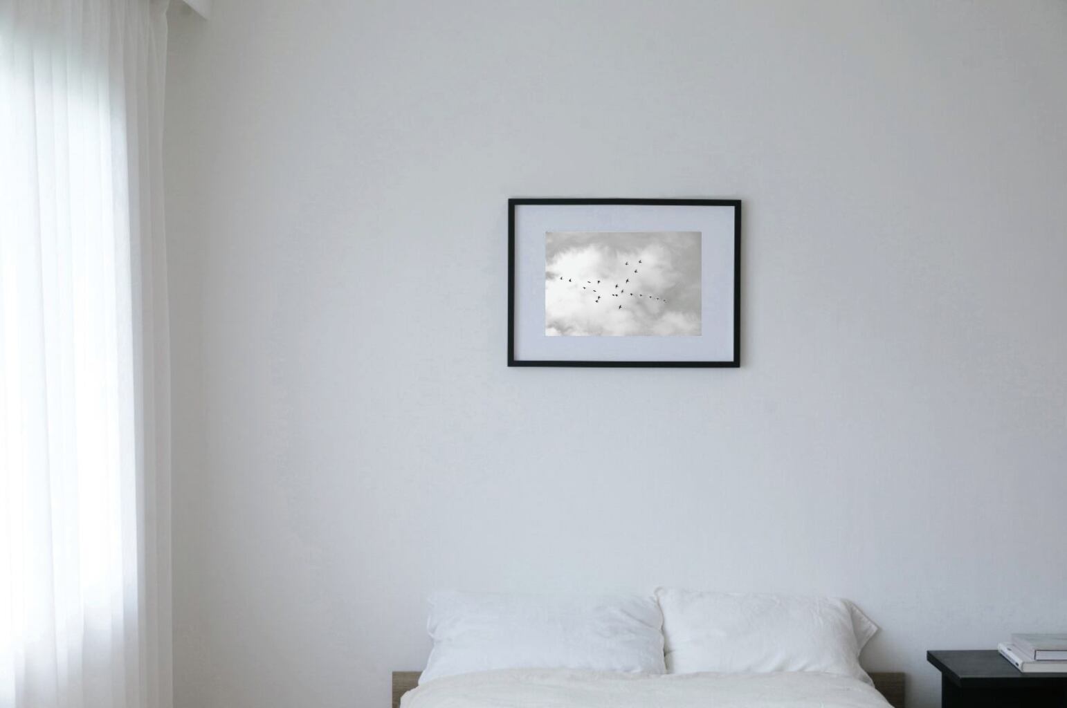Tori #2 black wooden frame 50cm×70cm付き ( L )