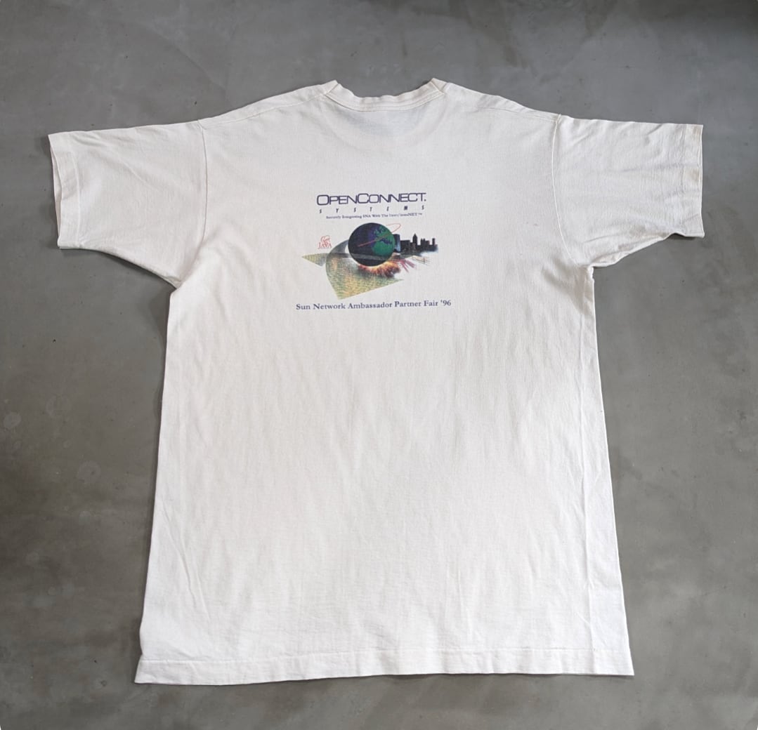 90s open cnnect systems tee 小岩店