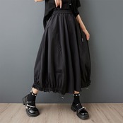 バルーンヘム ロングスカート 00039
