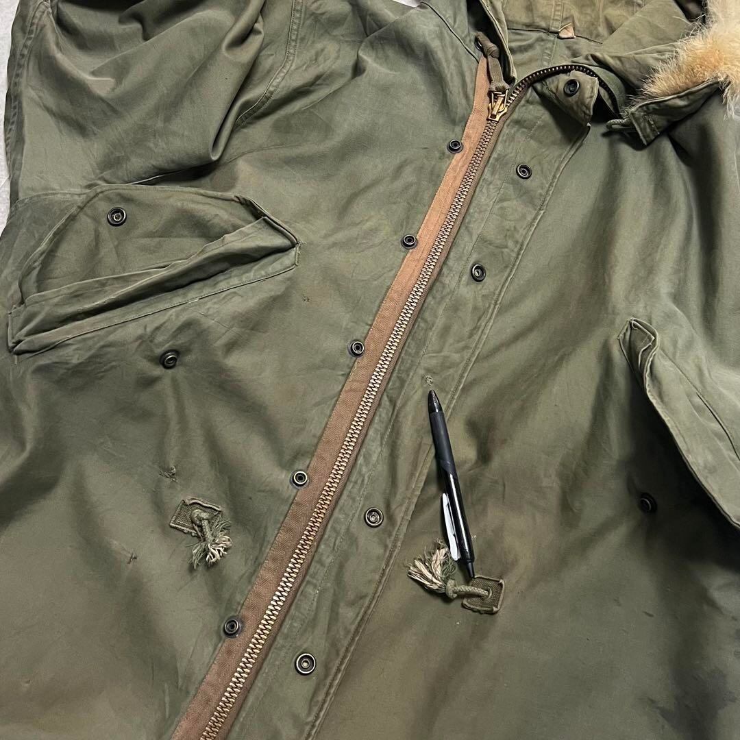 超希少 US ARMY アメリカ軍 M-48 パーカ フィッシュテール 実物 S