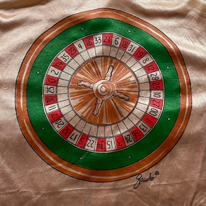 vintage 1970’s polyester shirt “CASINO”