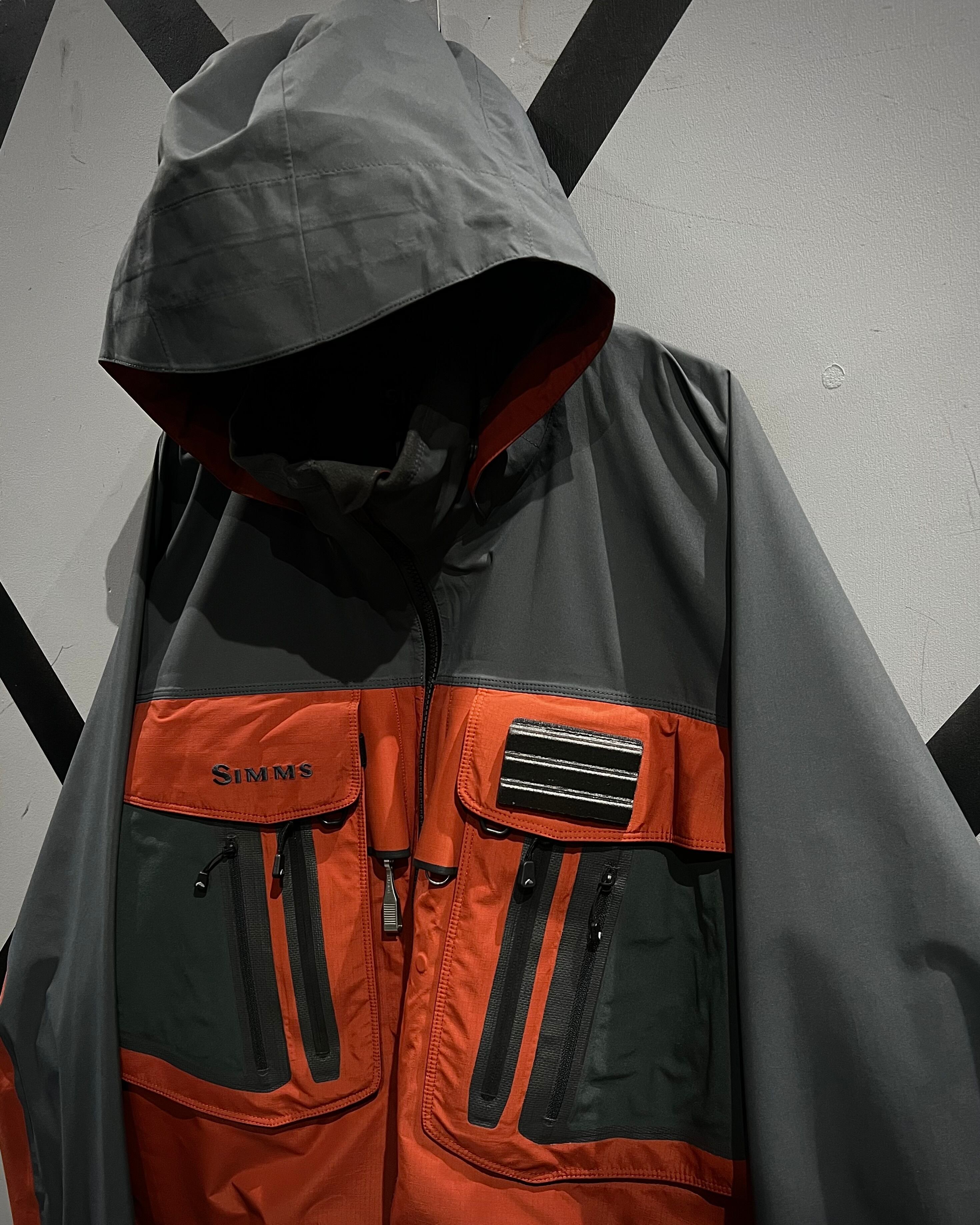 X VINTAGE】“Simms Fishing Products” “GORE-TEX” Various Gimmick